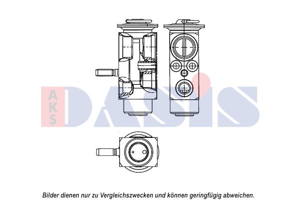 AKS DASIS Расширительный клапан, кондиционер 840249N